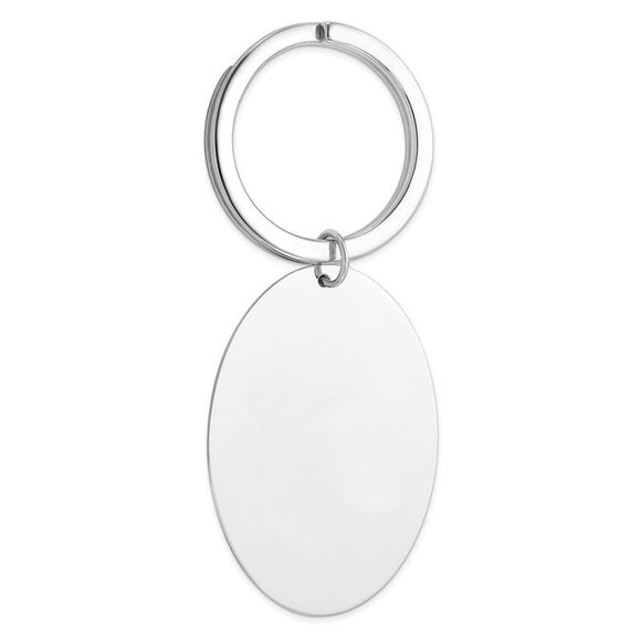 Kazi Luxury Sterling Silver Rhodium-plated Key Chain